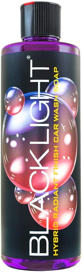 Chemical Guys CWS61916 Black Light Foaming Car Wash Soap (Works with Foam Cannons, Foam Guns or Bucket Washes) Safe for Cars, Trucks, Motorcycles, RVs & More, 16 fl oz, Black Cherry Scent 16 oz SOAP