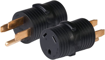ParkPower 5030RVSA One-Piece Adapter - 50A Male / 30A Female 50A 125/250V to 30A 125V