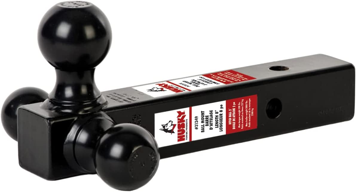 Husky 31349 Class III/IV Triple Tow and Adjustable Ball Mount