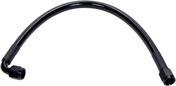 Coated Braided Line 18in #6 Hose -6 Str/-6 90 Deg