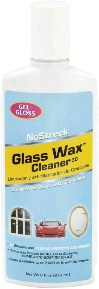 Gel-Gloss NS-8 8 Oz No Streek Glass & Silver Polish