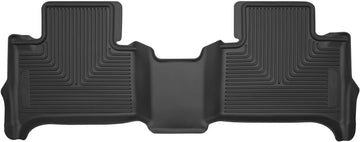 Husky Liners 53231 Black X-act Contour Series 2nd Seat Floor Liner X-act Contour 2nd Seat Floor Mat Crew Cab
