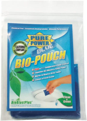 Valterra V23447 Pure Power Blue Waste Digester & Odor Eliminator Drop-Ins - Trail Size