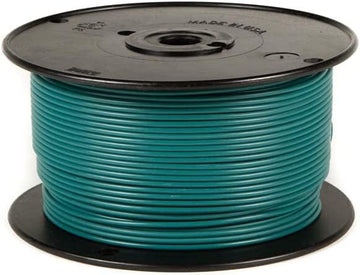 Wirthco Engineering 81101 Plastic Primary Wire Single Conductor - 16 Gauge, 100', Green Green 16 Gauge, 100 Feet