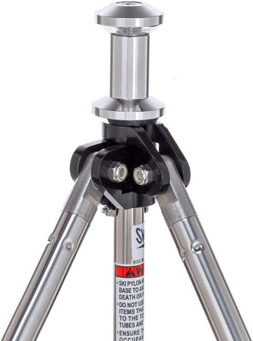attwood SP-96008 Pro-Swivel Aluminum 28-Inch to 33-Inch Adjustable Height Ski Pylon One Size