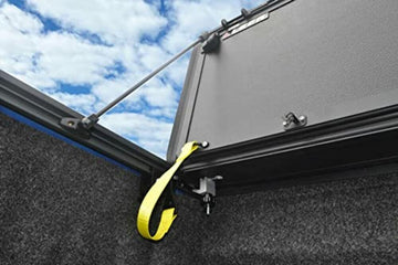 LEER HF650M | Fits 2014-2018 GM Chevy Silverado/GMC Sierra 1500 with 6.6 FT Bed | Hard, Quad-Folding, Low Profile Tonneau Cover | SKU 650170