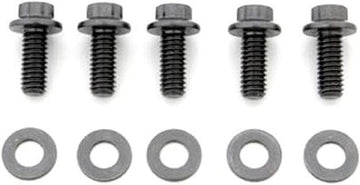 ARP 652-1250 Black Oxide 3/8-16" RH Thread 1.250" UHL 6-Point Bolt with 3/8" Socket and Washer, (Set of 5)