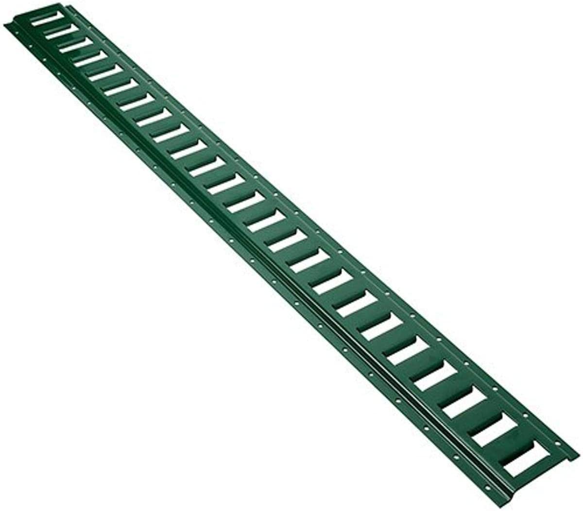 Solid Line Track High-Quality 4' Horizontal E-Track with Green Finish - Keeper 8932