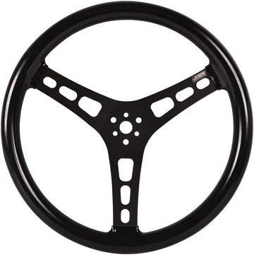 Steering Wheel 13in Alum Dished Rubber Coated
