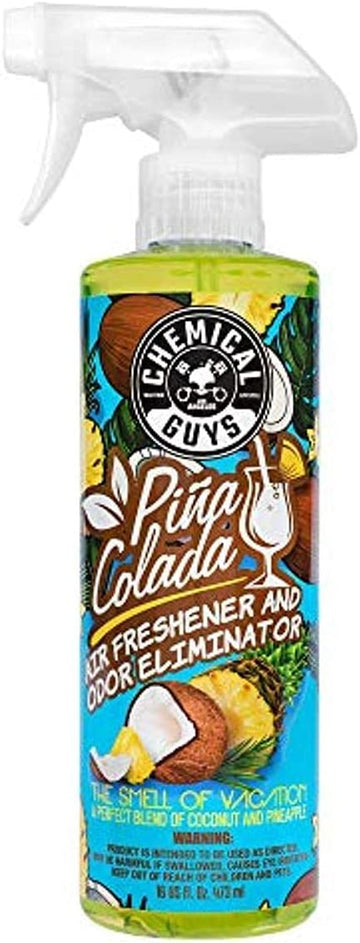 Chemical Guys AIR22916 Pina Colada Air Freshener and Odor Eliminator, 16 oz 16 oz Pina Colada