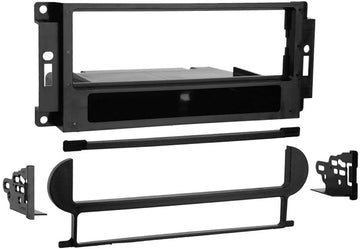 Metra 99-6507 Single DIN Installation Kit for Select 2004-2008 Chrysler/Dodge/Jeep Vehicles (996507) Standard Packaging