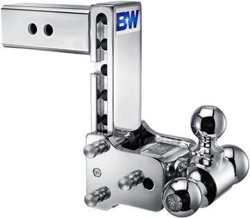 TS20049C B and W Tow and Stow Adjustable Ball Mount for 2-1/2 Inch Receivers