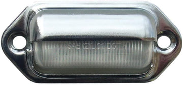 Optronics LPL31CS Led Mini Chrome License Retail