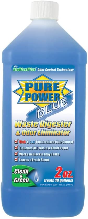 Valterra V23002 Pure Power Blue Waste Digester and Odor Eliminator - 32 oz. 32 Ounce