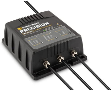 Minn Kota 1833181 MK-318 PCL Precision On-Board Marine Charger, 3 Bank x 6 Amps