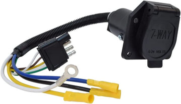 Valterra A10-7084VP Mighty Cord 7-Way to 4-Way Pre-Wire Harness - 12"