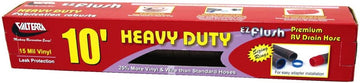 Valterra D04-0012 EZ Flush 10' Bronze Heavy Duty Drain Hose
