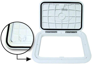 HDS-1115-2-DP THMA 11'X15 Hatch Ds Polar WH, White