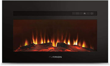 Lippert 689136 Built-in Electric Fireplace with Wood Platform - 30