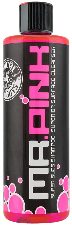 Chemical Guys CWS_402_16 Mr. Pink Super Suds Car Wash Soap and Shampoo (16 ounce) 16 ounce bottle