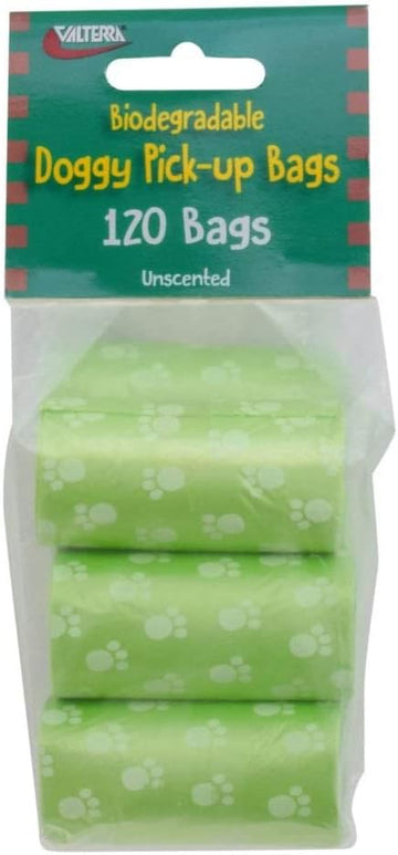 Valterra A10-2025VP Biodegradable Doggy Pick-Up Bags – 120 Bags