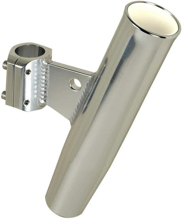 C.E. Smith Aluminum Clamp-On Rod Holder - Fits 1 1/4" - 1.66" OD - Silver