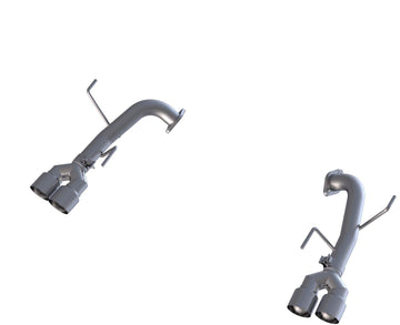 MBRP Exhaust S4801304 Pro Series Axle Back Exhaust System; 2.5 in; Dual Split Rear Exit; T304 Stainless Steel; Incl. 3.5 in. OD Dual Out Tips;