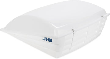 Camco 40421 RV Aero-Flo Roof Vent Cover (White) Aero-Flo White