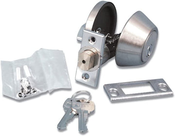 Valterra L32CS3008 5/8" Throw Single Cylinder Deadbolt (Viewpack)