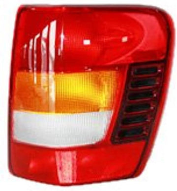 TYC 11-5275-90 Jeep Grand Cherokee Passenger Side Replacement Tail Light Assembly Black