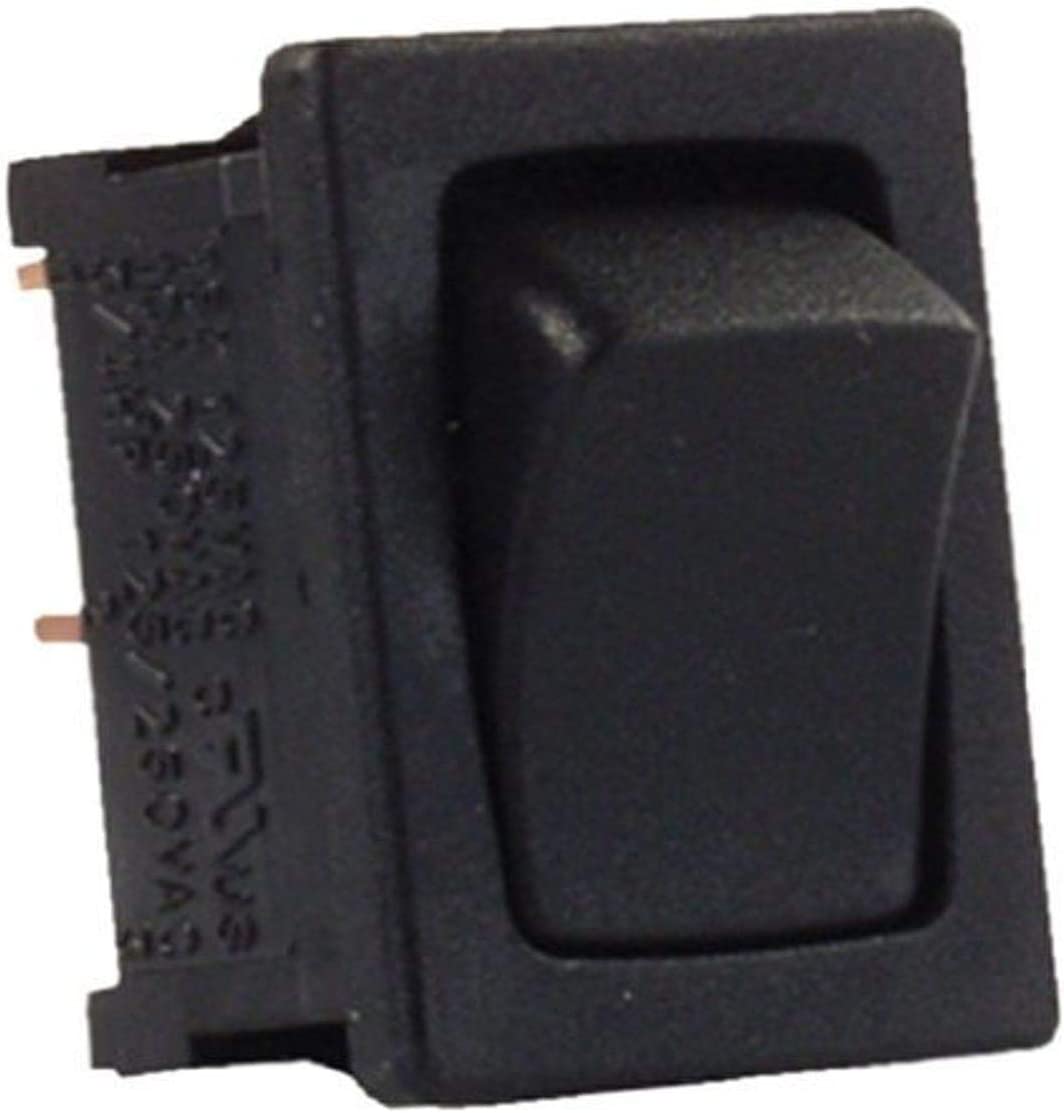 JR Products 12781-5 Mini On/Off Black Switch - Pack of 5
