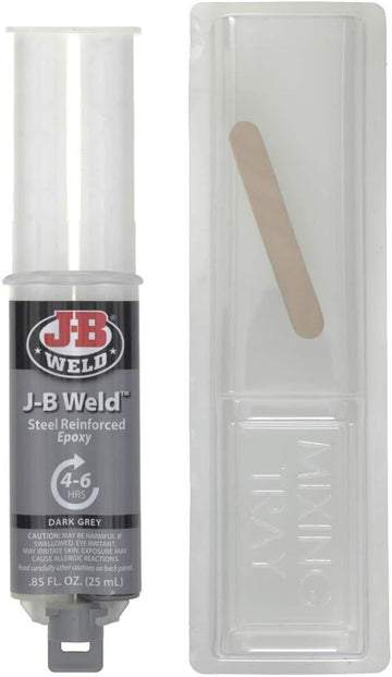 J-B Weld 50165 25ml Epoxy Syringe, Plain 25 mL
