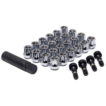 Pro Comp Wheels 16183OE Lug Nut Kit 1/2 HT Spline 5 Lugs Open End Lug Nut Kit