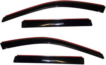 Auto Ventshade 194252 in-Channel Ventvisor for Jeep Grand Cherokee - 4 Piece In-Channel - Smoke