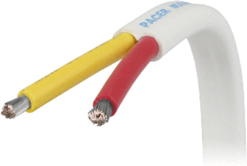 Pacer 16/2 AWG Safety Duplex Cable - Red/Yellow - 100'