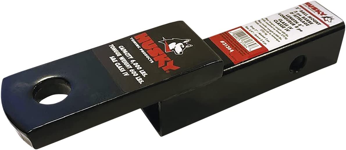 Husky 31364 8 X 3/4 X 2 Class III/IV Straight Economy Ball Mount 8 X 3/4 X 2 - Inches