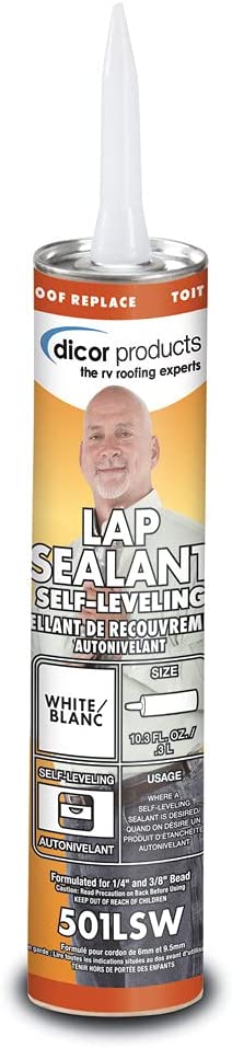 Dicor 501LSW25 25 Tubes Self Leveling Lap Sealant,501LSW-25