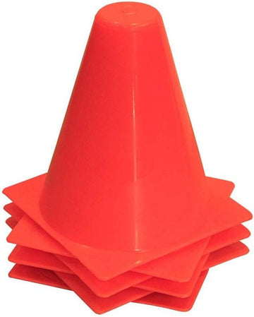 Amber Sporting Goods Set of 6 Agility Cone 6-Inch