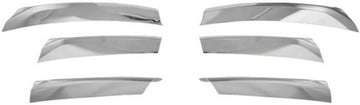 Bully GI-114 Grille Overlay (Nissan Altima Triple Chrome Plated ABS Plastic - 6 Pieces)