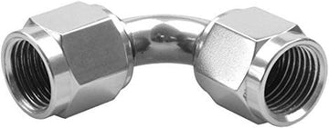 Redhorse Performance 8190-08-5 08 Female an/JIC Flare Swivel coupling-90 deg-Clear