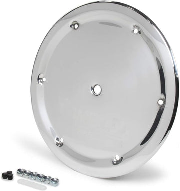 Mud Cover, Quick Release Fastener, Aluminum, Polished, 15 in Wheels, Each