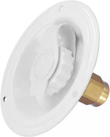 Valterra A01-0176LF White 2-3/4" FPT Lead-Free Recessed Water Inlet