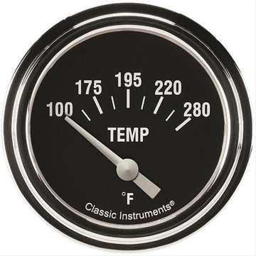 Classic Instruments - Hot Rod Ser 2 5/8 In Water Temp 1/2 (HR226SLF-08)