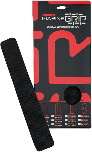 HARKEN MARINE GRIP TAPE 2X12 BLACK 10 PIECES