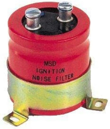 MSD Ignition 8830 Red Plastic Noise Capacitor