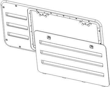 Norcold 628073BK Vent Door Assembly