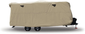 ADCO by Covercraft 74841 Storage Lot Cover for Travel Trailer RV, Fits 20'1"-22', Tan