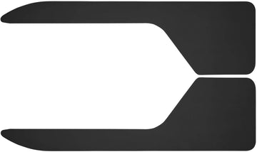 Husky Liners 17049 Universal Fit Long John Flare Flap - (Black) (15