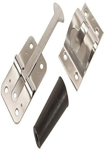 RV Designer Collection E225 3-3/4 Inch Stainless Steel Entry Door Holder