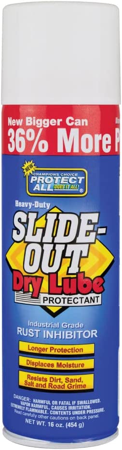 Protect All 40003 Slide-Out Dry Lube Protectant - 16 oz. Quantity 1